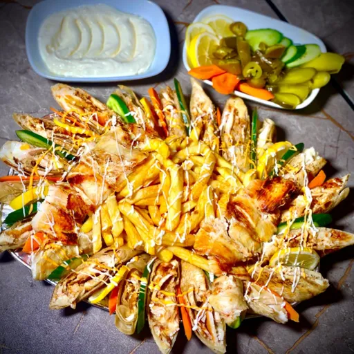 وجبة شاورما عائلية